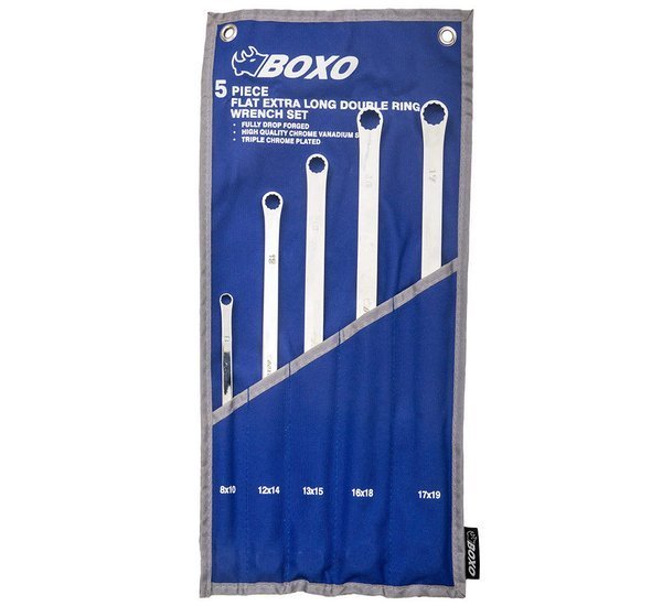 Ring spanner set 5pcs BOXO