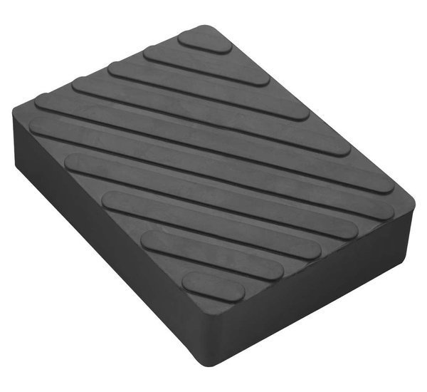 Rubber pad for low rise lifts 115x210x35mm