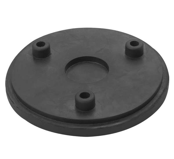 Rubber pad for post lifts - arm 137mm with bolts M8 Ravaglioli