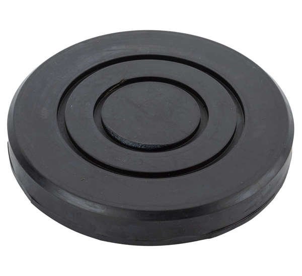 Rubber pad for trolley jacks 135x120x20mm full