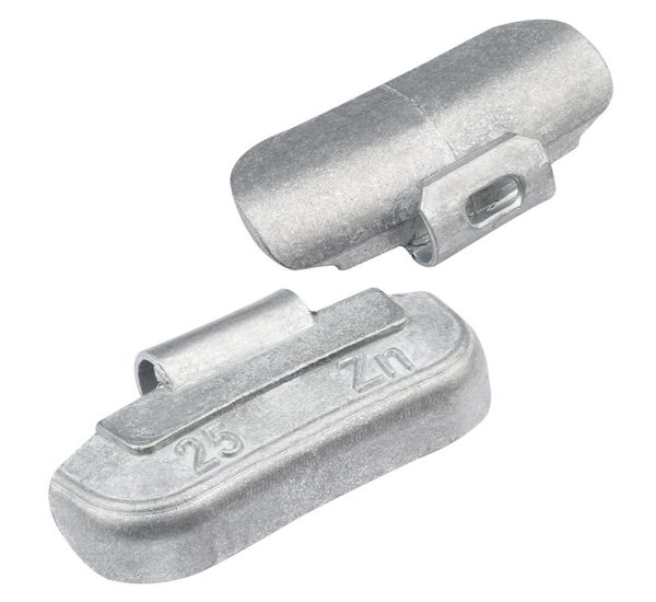 SET 600pcs. Zinc Counterweights to FIVESTARS steel rims 5-30g