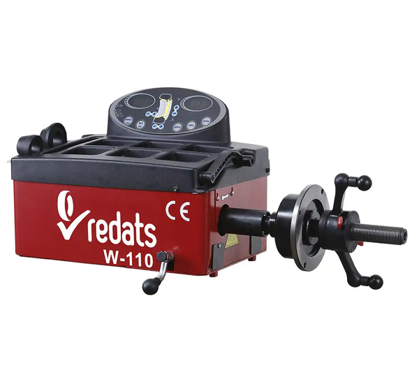 Semi-automatic manual wheel balancer REDATS W-110 230V or 12V