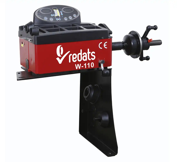 Semi-automatic manual wheel balancer REDATS W-110 230V or 12V