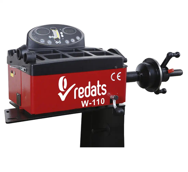 Semi-automatic manual wheel balancer REDATS W-110 230V or 12V