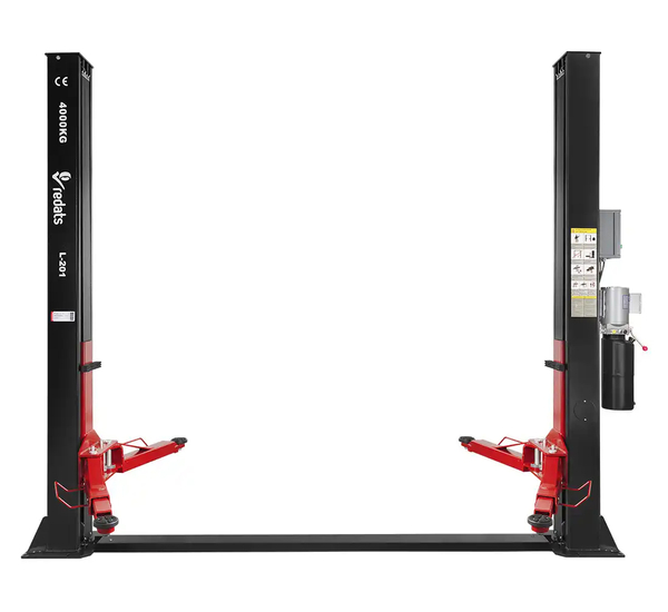 Semi-automatic two post lift REDATS L-201 with end switch and control box