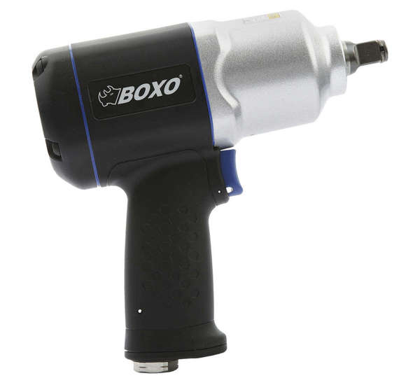 Set impact wrench for tyres BOXO 1280Nm 1/2"" + 1/4"" plug connector