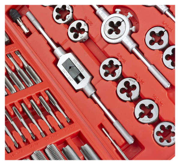 Thread cutting tool set 110 pcs REDATS in case