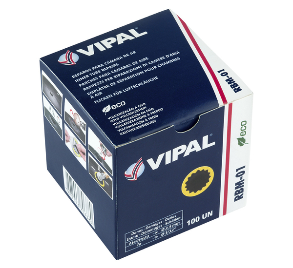 Tube patches Vipal 25mm RBM01 100 pcs