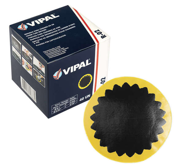 Tube patches Vipal 50mm R02 40 pcs