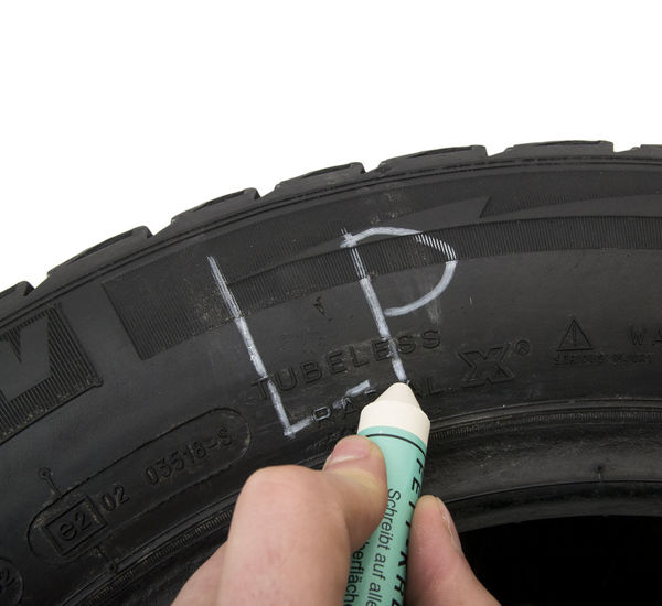 Tyre Marker - Chalk SISA - White - 1pc