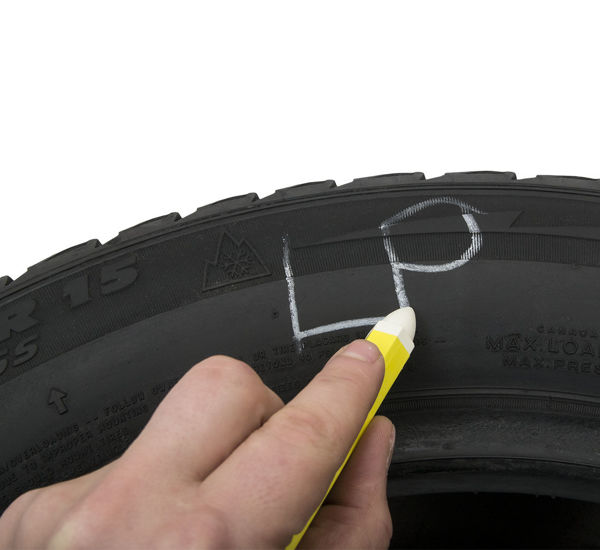 Tyre marking chalk REDATS- white ATS