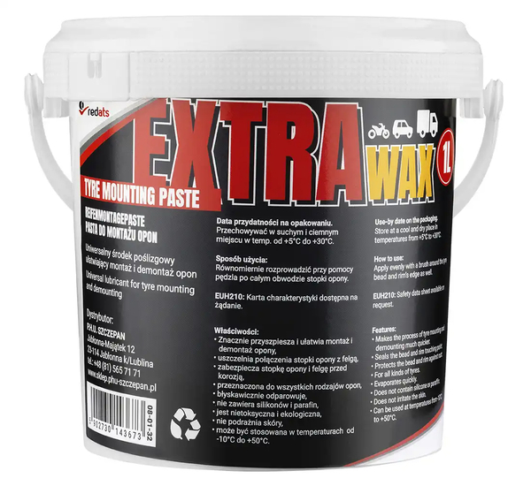 Tyre mounting paste EXTRA wax 1kg