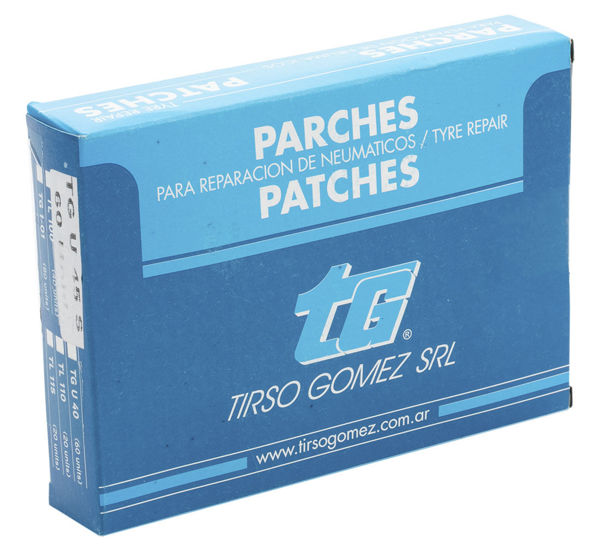 Tyre patch Tirso Gomez 45mm - 60pcs