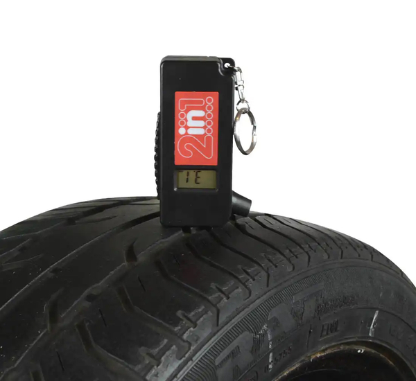 Tyre pressure and depth gauge ATS - 2 in 1