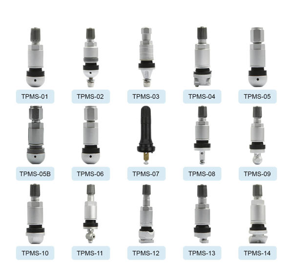 Tyre valve for pressure sensors TPMS-04 - 4 pcs.