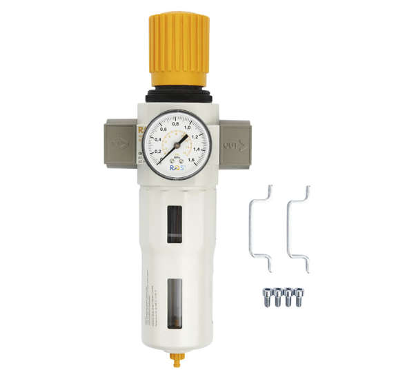 Water separator RQS 1"" with pressure gauge