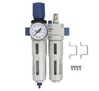 Air Pressure regulator with water separator and air lubricator. 1/4"" MINI RQS