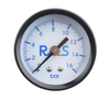 Gauge clock for air pressure regulator 0-16bar RQS -1/4