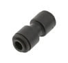 Quick plug connector straight composite fi 8mm
