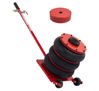 Red Pneumatic air jack - REDATS 4,5T + Overlay 3 cm