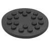 Rubber pad for post lifts - arm 137mm with bolts M8 Ravaglioli