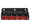 Socket cap holder 15, 17, 19, 21, 22