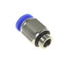 Straight connector for 6 mm hose 1/8" thread