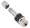 Tubeless valve for motorcycle tyres chrome-plated TR 43E