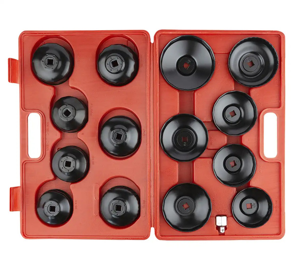 Oil filter wrenches 14 pieces case REDATS