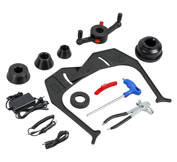 Semi-automatic manual wheel balancer REDATS W-110 230V or 12V