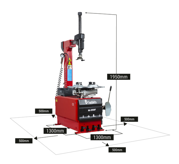 Automatic tyre changer REDATS M-250F