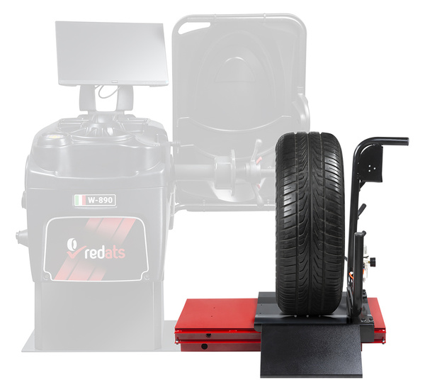 Air-operated wheel lift for wheel balancers Premium REDATS