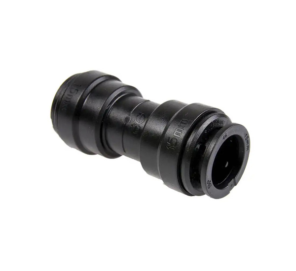 Quick plug connector straight composite fi15mm