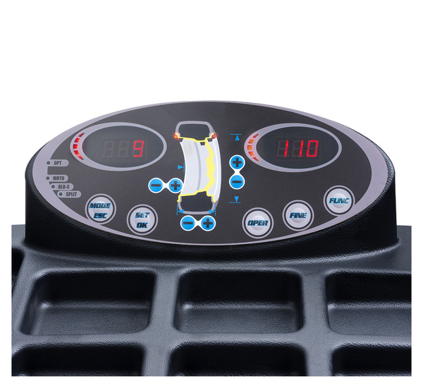 Semi-automatic manual wheel balancer REDATS W-110 230V or 12V