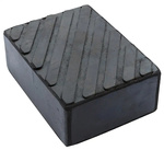 Rubber pad for low rise lifts 165 x 120 x 60 mm