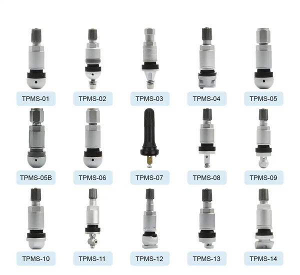 Tyre valve for pressure sensors TPMS-12