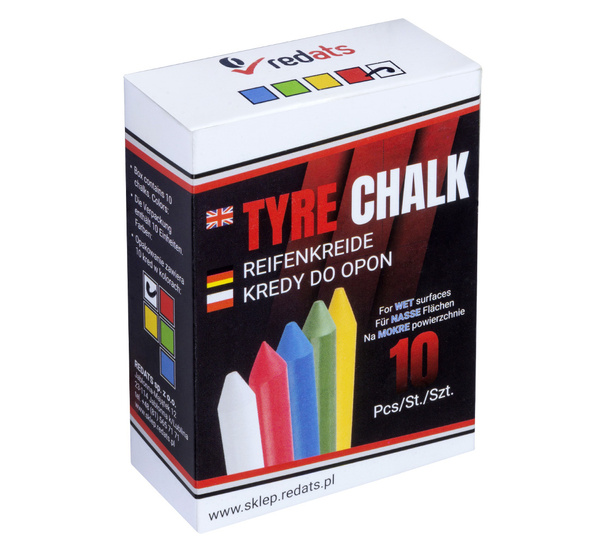 Marking Chalks REDATS Premium - White - 10pcs