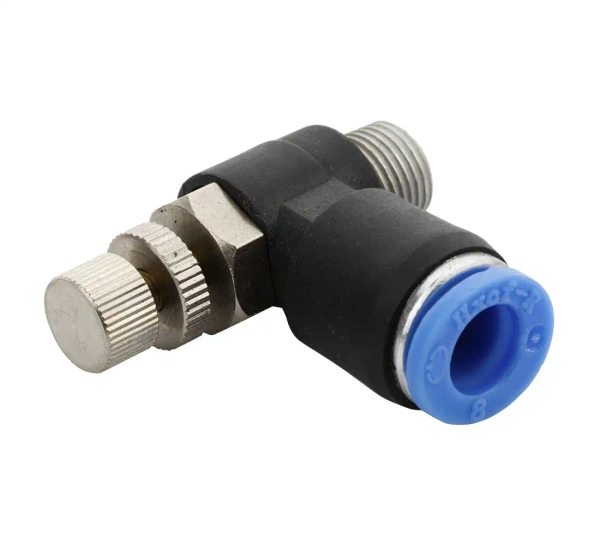 Plug connector with 8mm hose throttle valve 1/8"" thread for M220 M221