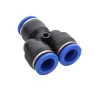 Plug-in connector manifold 12x12x12x12mm T-piece type Y