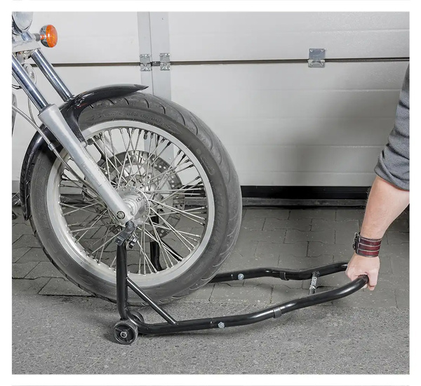 Motorcycle stand - front wheel