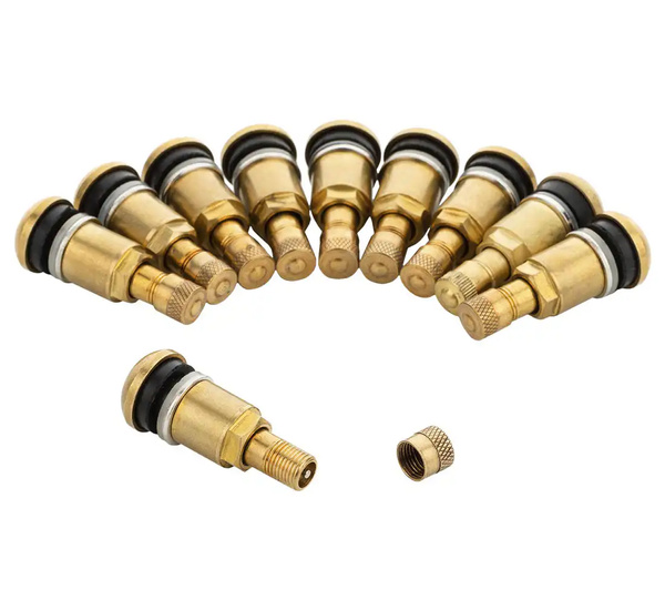 Tyre valve for tractors - TR 525 - brass - 10pcs