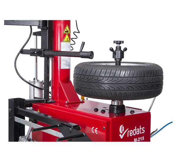 Car tyre changer semi-automatic with a lift RUN-FLAT arm REDATS M-215