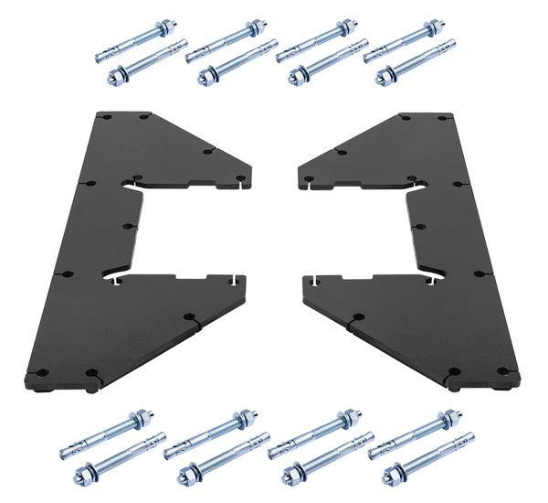 Reinforcement Plate Set (2 pcs) + Anchors (16 pcs) for REDATS L-205 / L-205F Lifts