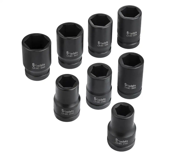 Impact socket caps 1" REDATS 21, 24, 27, 30, 32, 33, 36, 38