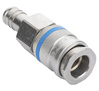 Quick coupling RQS type 27 with nipple for hose 13mm RECTUS