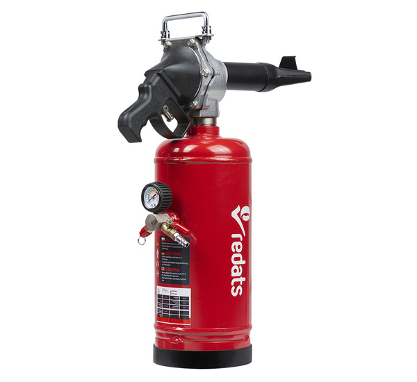 Tyre inflator, handheld, automatic release valve 6L REDATS