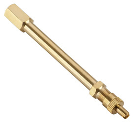 Metal valve extension for pumping wheels 100mm