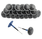 Mushrooms for tyre repairs REDATS with a patch - 4mm - 24 pcs