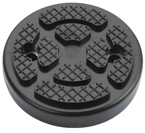 Rubber pad for post lifts - 120x30mm with 2 holes