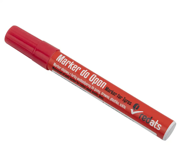 Oil marker for tires REDATS- red - 1 pcs